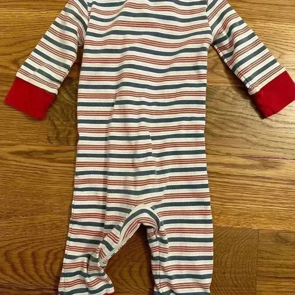 Magnolia Baby 4th of July Wagon Pajamas red white and blue 18 months